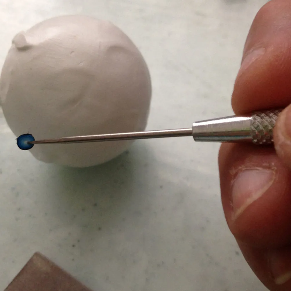 

8 Sets Clay Needle Tools Pottery Carving Needles Stainless Steel Clay Sculpting Tools for Detailing Punching Hole Modeling