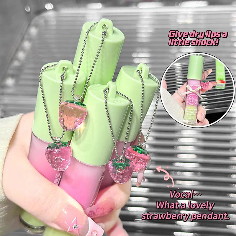 Cappuvini بلسم الشفاه ترطيب ترطيب الشفاه العناية تحسين التجاعيد الشفاه الكورية نمط طبطب الشفاه السعر المنخفض مرآة نوع للجنسين الشتاء الأساسية