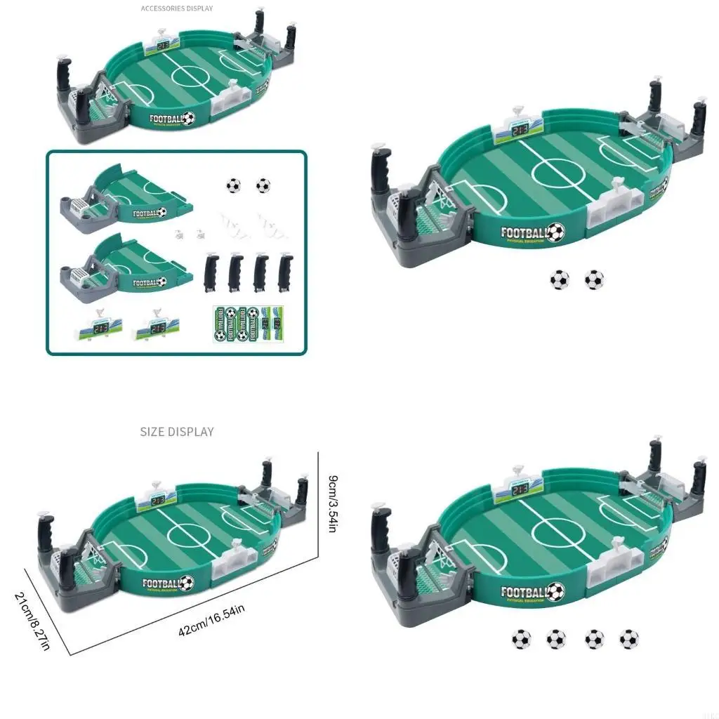 

Mini Football Game Desktop Soccer Game Toy with Soccer Tabletop Board Game Family Game for Kids Adults