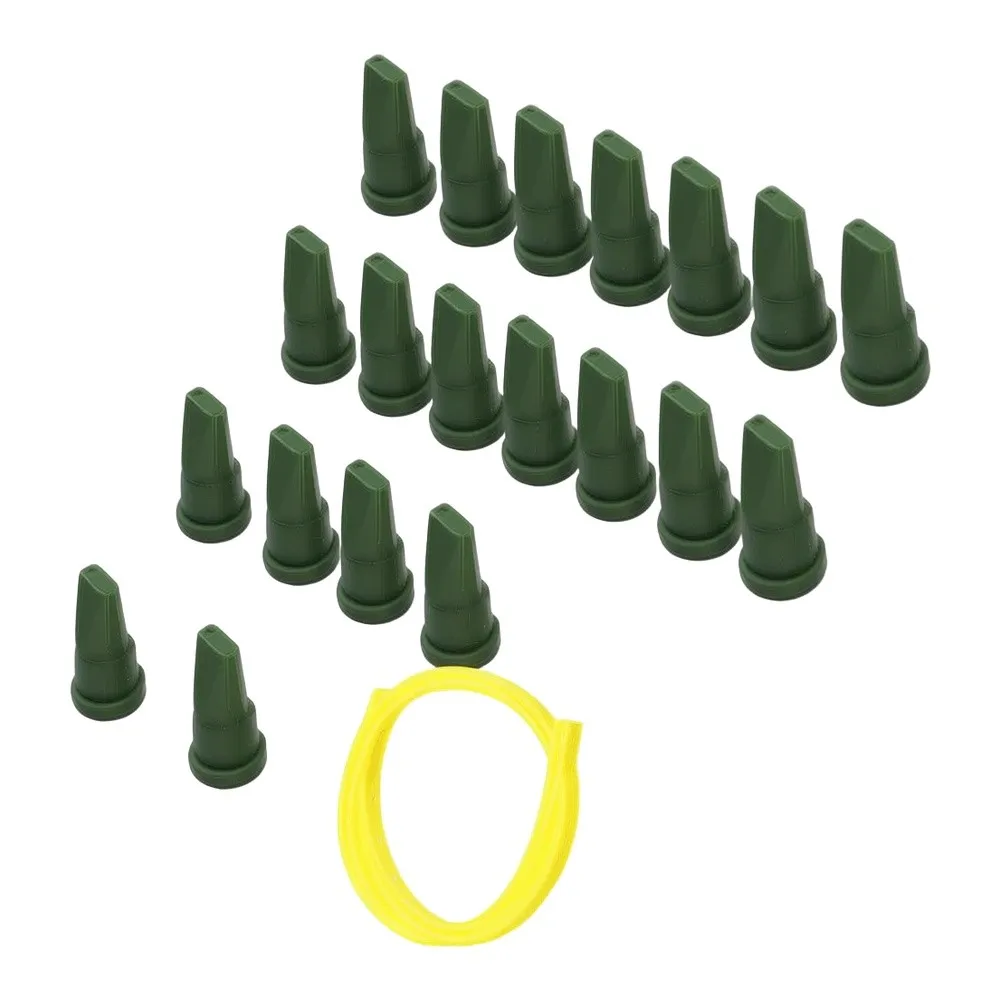 Replacement Duckbill Check Valves 20 Pack with Fuel Line for Homelite Fuel Circuit Compatibility 98819 560955001