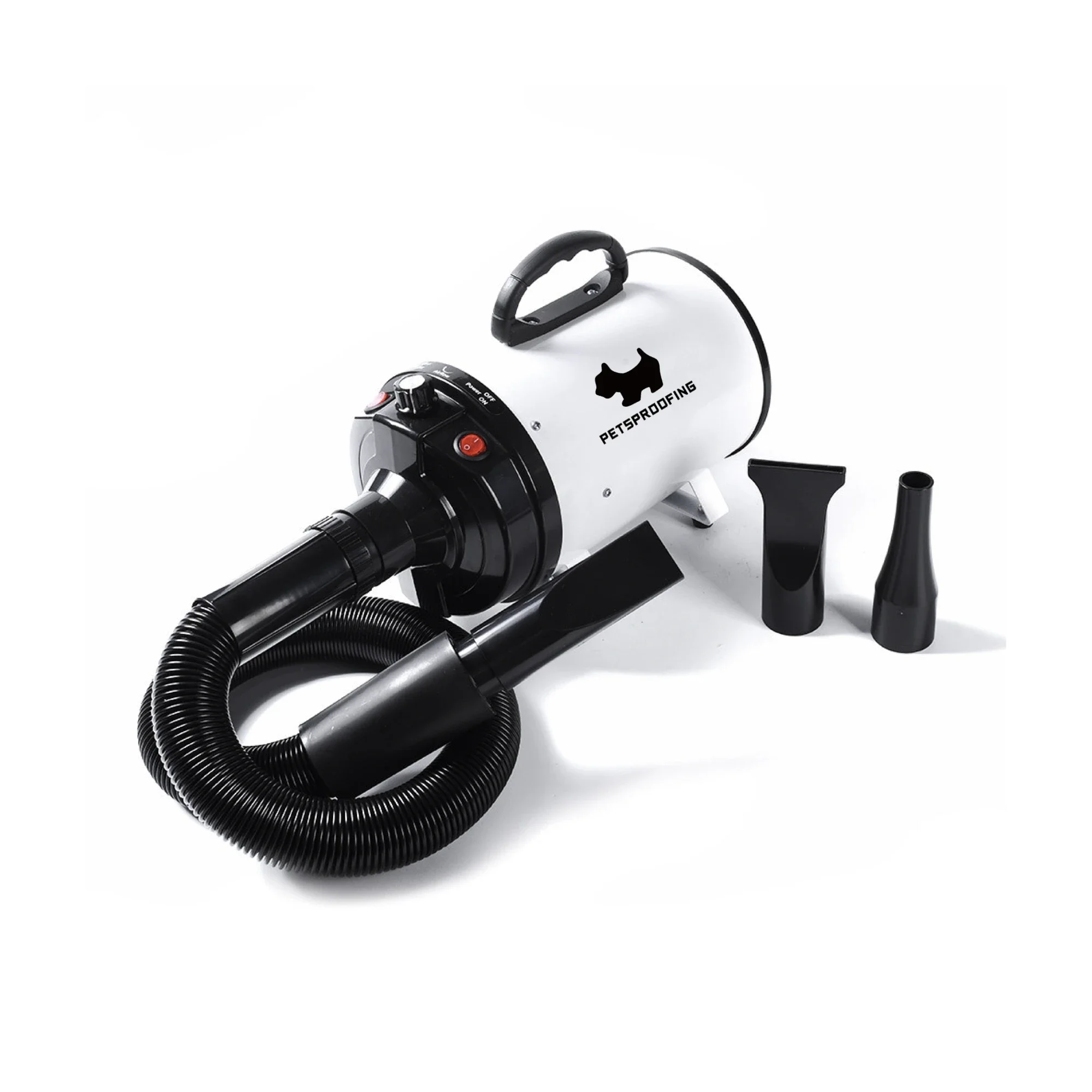 

Portable Silent Dog Hair Dryer Simple Style PP Material with Charging Power Source for Sustainable Grooming