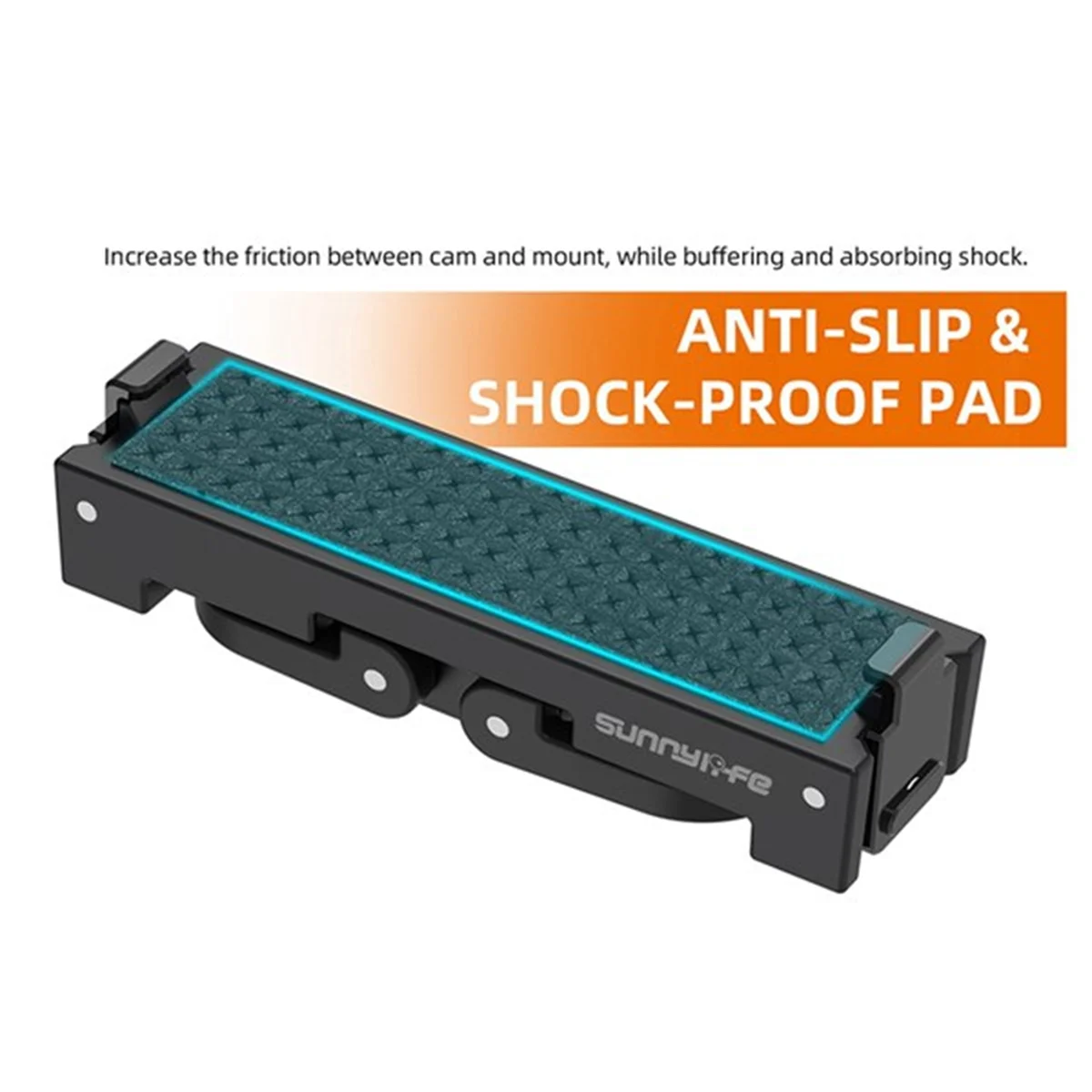 AT42 untuk Insta360GO3 GO 3S Adaptor Aksesori Rilis Cepat Kamera Jempol Pelat Ekspansi Pelat Rilis Cepat