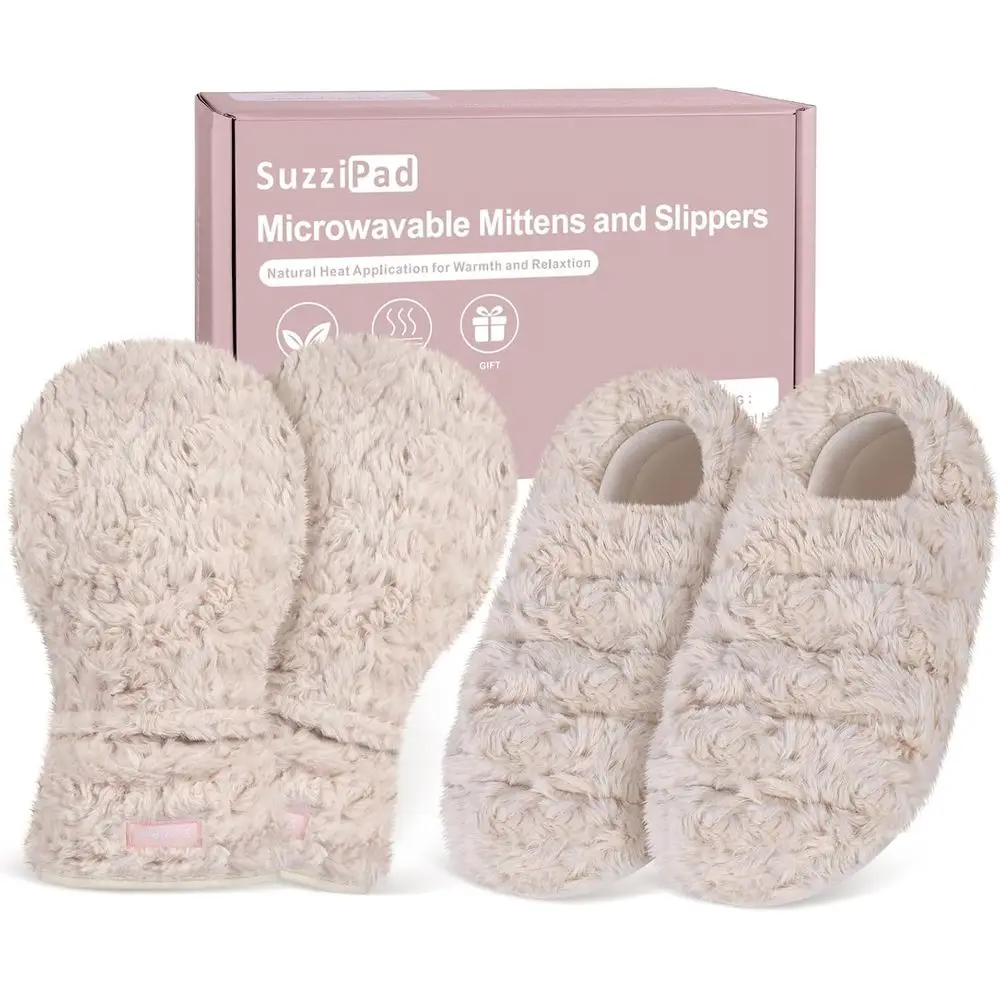 

Heated Gloves & Slippers, Hand & Foot Warmers for Elderly, Ideal for Cold Days, S/M Sizes