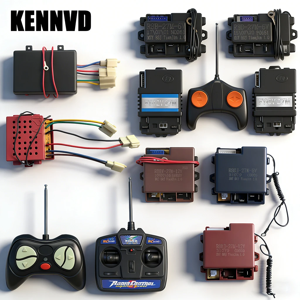 

R8BJ-27M-6V Kids electric car Receiver 27mhz remote control,R8BJ-27M-12V Ride on toys car 27MHZ RC Controller Transmitter