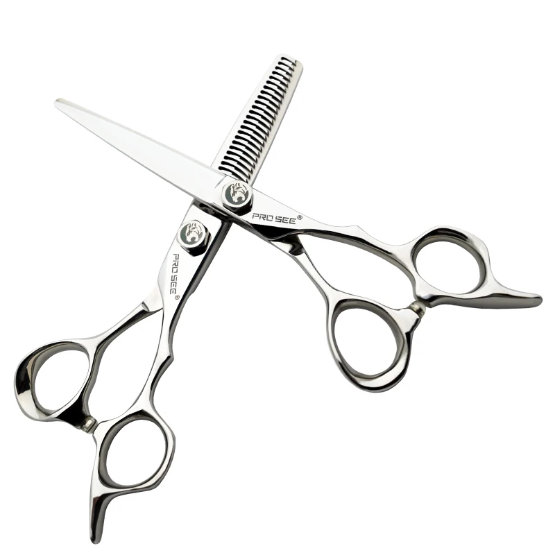 Professional 6.0 Inch Stainless Steel Scissors Set Hair Cutting Scissors Hairdressing beauty Scissors Tool