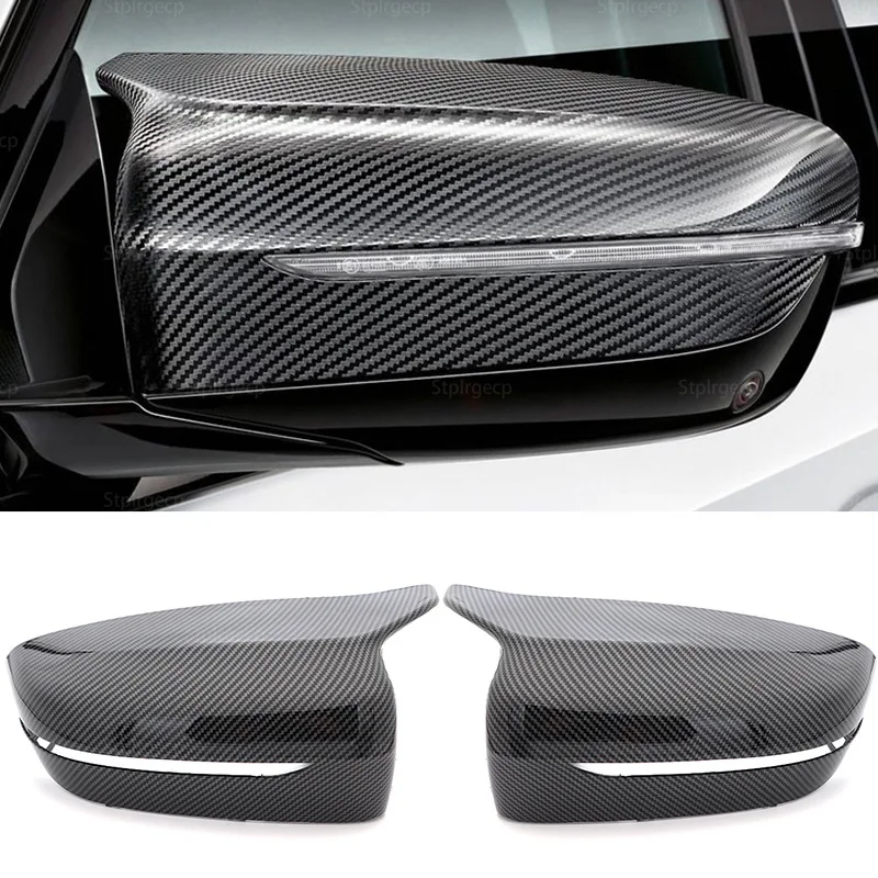 

LHD RHD G20 G30 Car Door Side Rearview Mirror Cover Accessories For BMW 3 5 7 series G11 G12 G38 2016-2019 2020 2021 2022 2023