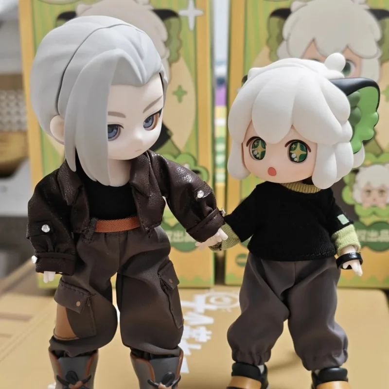 ﻿ Original The Legend Of Hei Series Trendy Blind Box 12 Point Bjd Surprise Box Anime Figure Movable Surprise Box Toys Gift