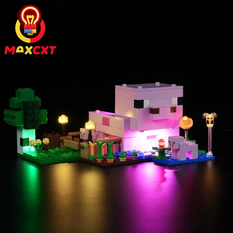 

MAXCXT LED Light Set For LEGO 21268 The Baby Pig House DIY Decorative Lamp Not Include Building Blocks ﻿