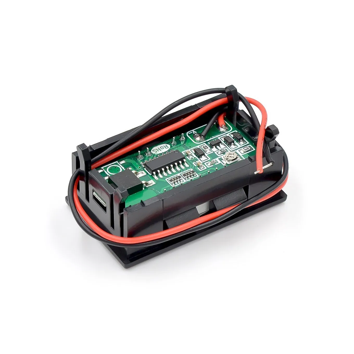 مقاوم للماء مركبة كهربية متر بطارية بطارية شاشة ديجيتال الفولتميتر 12V24V36V48V60V72V84V