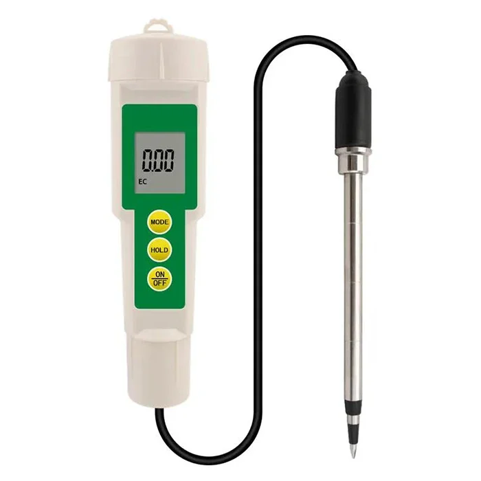 

New EC-3185 Soil Meter 3 In 1EC/TDS/CF Tester Digital Garden Plant Temperature Conductivity with Probe