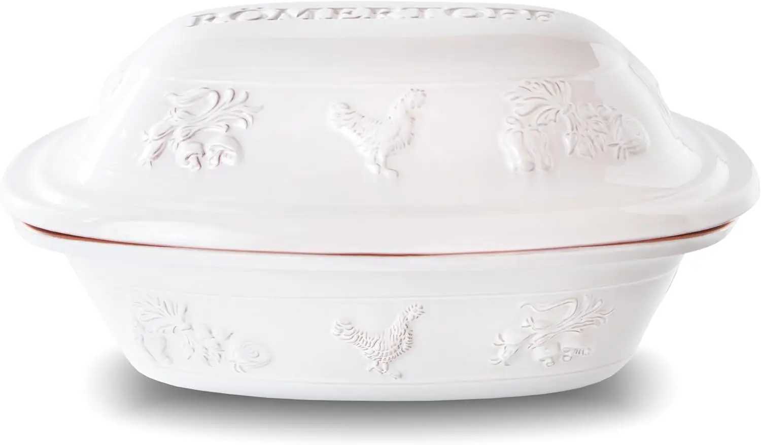 Rustico Clay Roaster | Non-Stick Dutch Oven | Healthy Pot Cooking | Clay Baker | Versatile Cooking Vessel - 5.2 Quart (5 Liters)