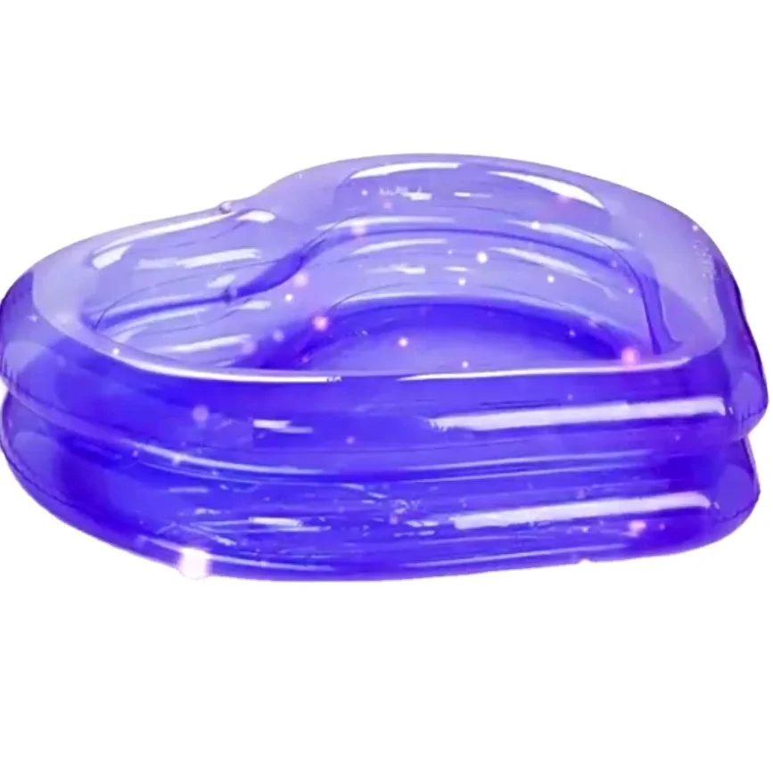 

Heart Shaped Pool Slice Pool Float Mattress Water Air Bed for Beach