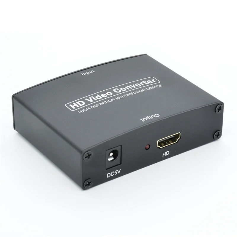 Ypbpr to HDMI Component to HDMI-Compatible HD Converter Ypbpr+L/Raudio to HDMI-Compatible Converter HOT