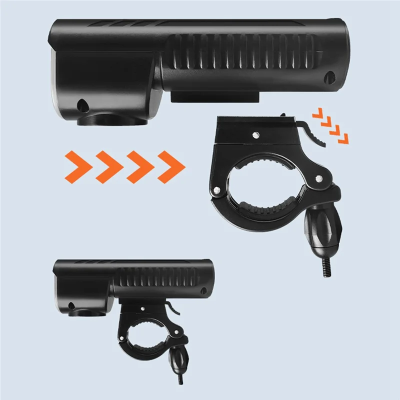 Fari per biciclette Illuminazione luminosa per esterni Torcia per guida notturna, Abbigliamento da equitazione antipioggia per clacson per mountain bike