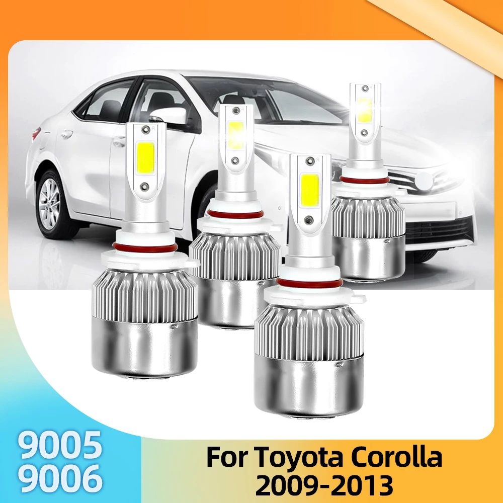 

LSlight Led Car Headlight Bulbs 8000LM Lights Auto Lamps Fan Headlamps Replace For Toyota Corolla Year 2009 2010 2011 2012 2013