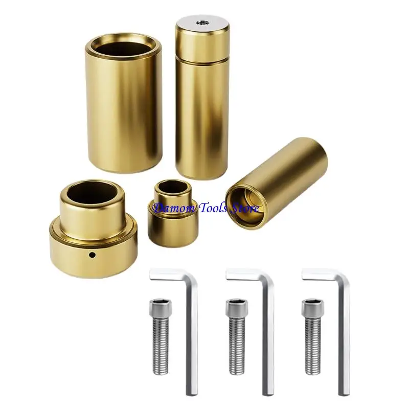 

57BE Набор из 3 форм-головок для быстрого нагрева и высокопроизводительного уплотнения труб. Применение в домашних условиях и на