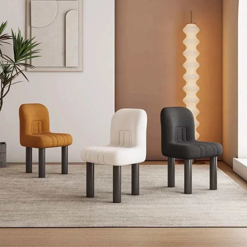 Wabi Esszimmerstuhl Designer Internet Celebrity Ins Dressing Hocker Nordic Schlafzimmer Rückenlehne Make-up Antiker Stuhl