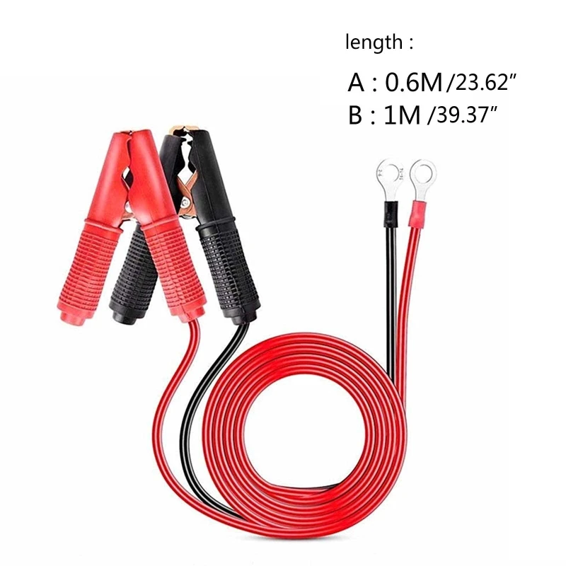 Car Battery Clip Cable for Crocodile Test Clips Electrical Jumper