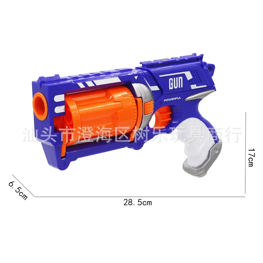 Foam Blasters Gun Kits para crianças Balas macias Brinquedo de plástico Arma de pistola Long Range Dart Blaster Presente de aniversário para crianças