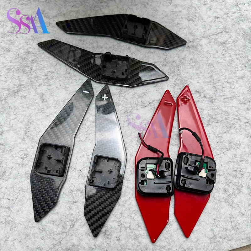 

Подходит для лопастей переключения передач из углеродного волокна Audi A4 B9, A3 A5, поддерживающих индивидуальные цвета автомобиля.