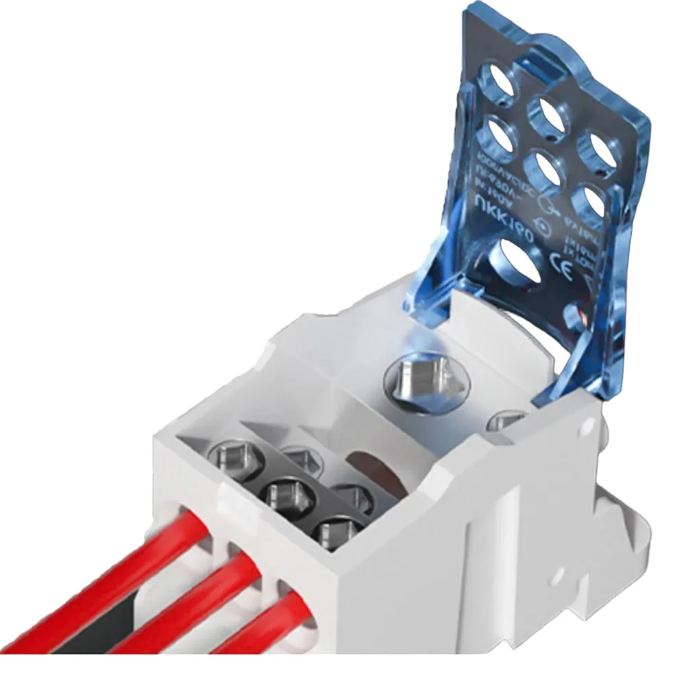 Electrical Setup Junction Box AC690V Power Distribution Electrical Junction 1-in 6-out Configuration AC 690V Power Distribution