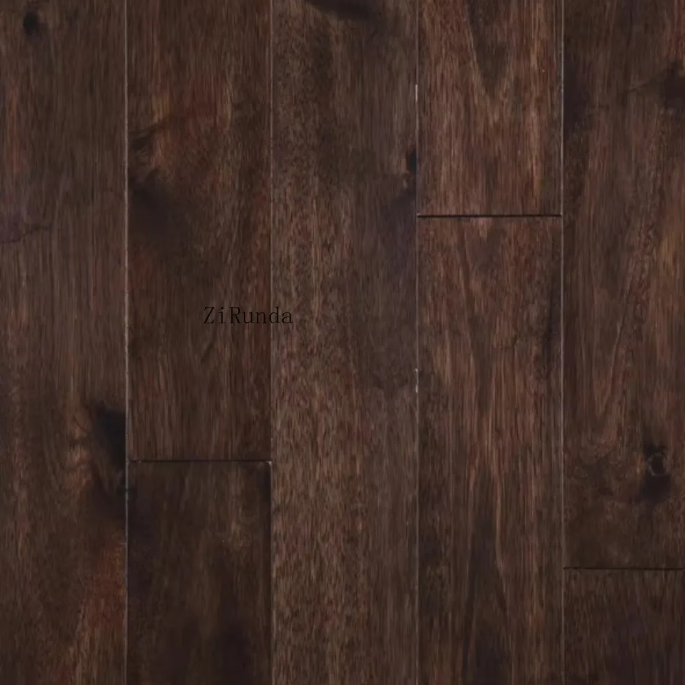 إصدار مخصص من أرضيات خشبية هندسية متعددة الطبقات من خشب البلوط مقاس 18 مم، وأرضيات خشبية فاخرة مصقولة