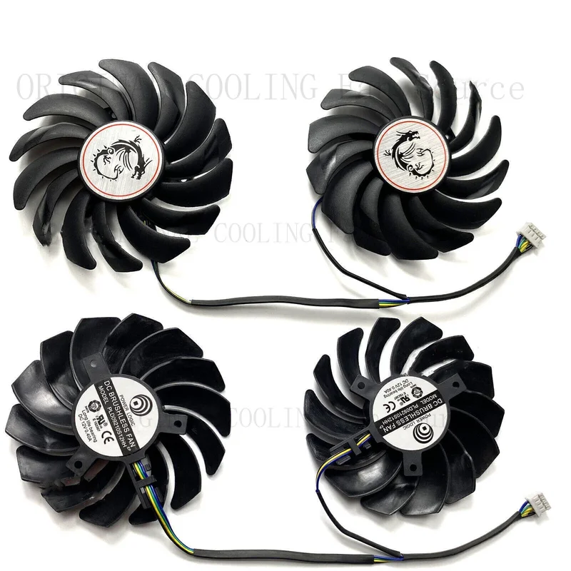 R+  PLD09210S12HH Fans Cooling Fan for GTX1050 1050ti 2GB/4GB GAMING X Graphics Card