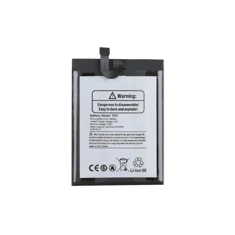 

Аккумулятор 6600 мАч для Ulefone Armor 15 Armor15