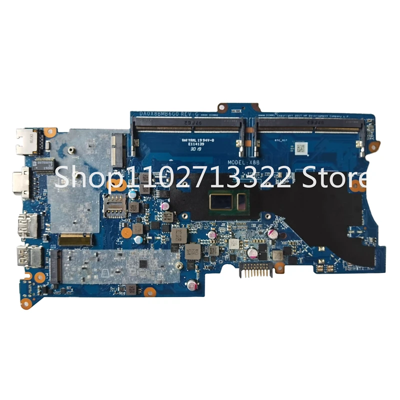 Imagem -05 - Placa-mãe para hp Probook L01039601 X8b Da0x8bmb6g0 I58250u i3 i7 gm Ddr4 100 Testado