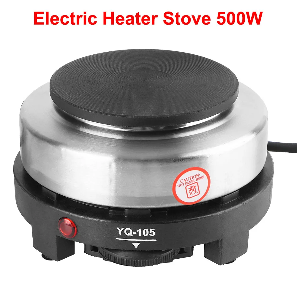 Milk Water Coffee Heating Furnace Mini Electric Heater Stove 500W 220V Multifunctional Kitchen Appliance Hot Cooker Plate
