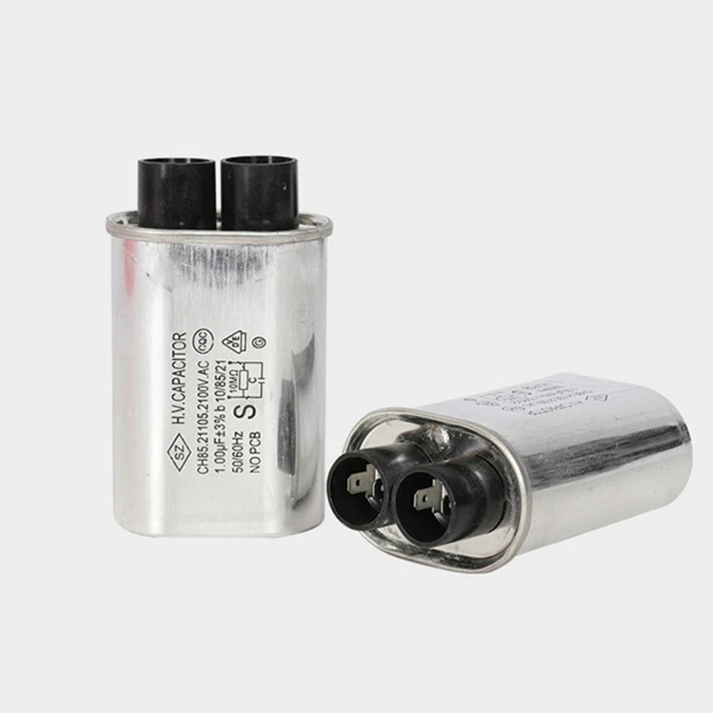 MEXI AC 2100V Microwave Oven High Voltage HV Capacitor 0.90 MicronFarad Replacement Universal