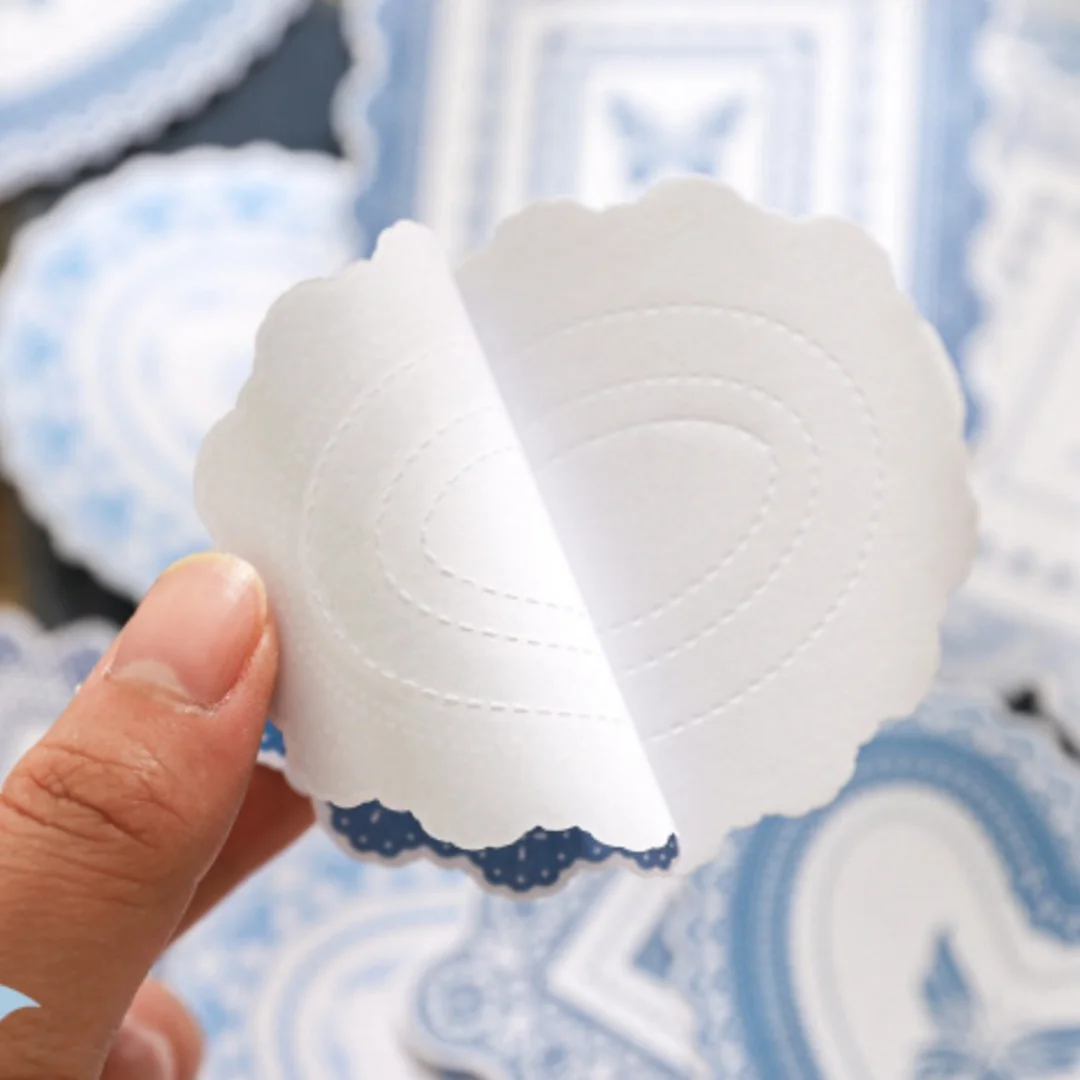 Paper Scrapbook Stickers Unique Decorative Adhesive Heart Stickers Diy Diary Stickers for Craft Projects