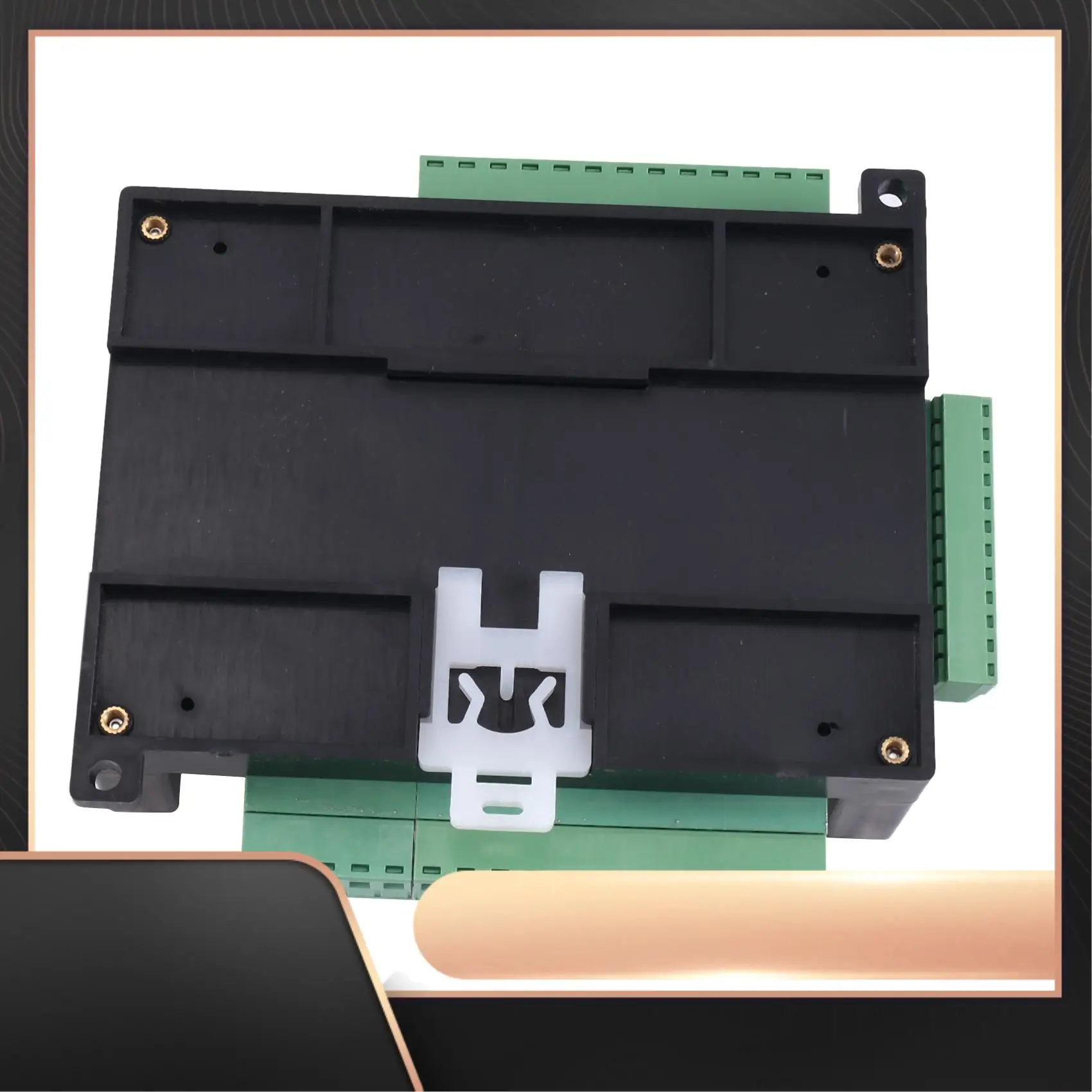 1 PCS FX3U-24MR PLC Industrial Control Board 14 Input 10 Output 2DA With 485 Communication And RTC (A)