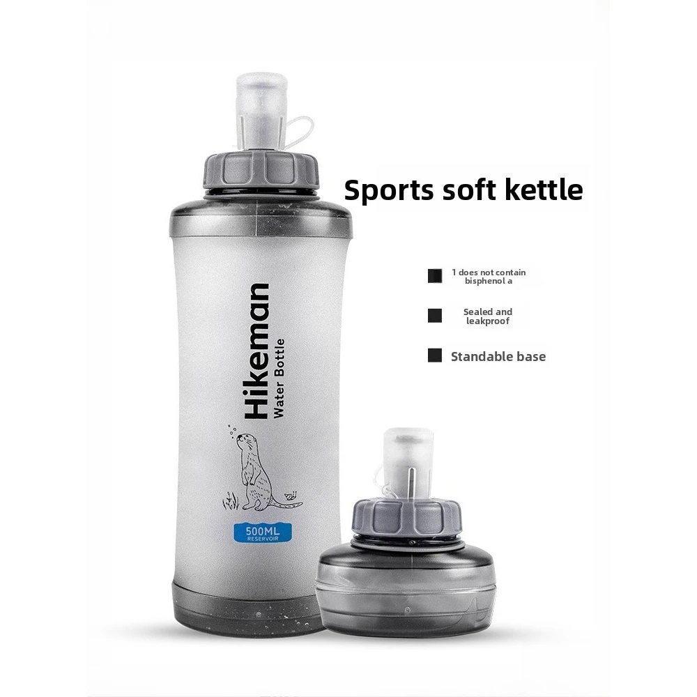 

Foldable Water Bottle Lightweight Hiking Waters Bottle Reusable Waters Bottles Squeeze Water Bottl Gym Water Bottles With Nozzle