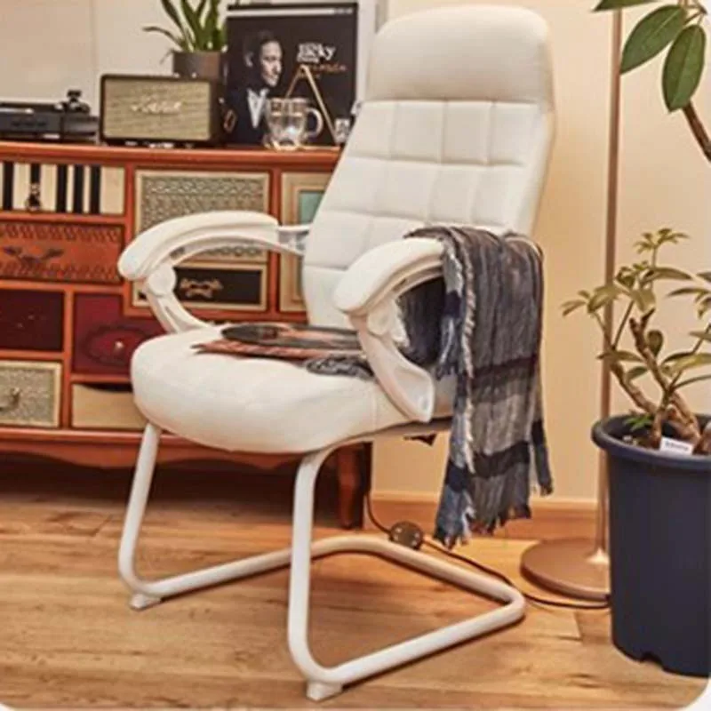 Executive Computer Office Chair Generic Relax White Living Room Office Chairs Ergonomic Comfy Lazy Chaise De Bureaux Furniture