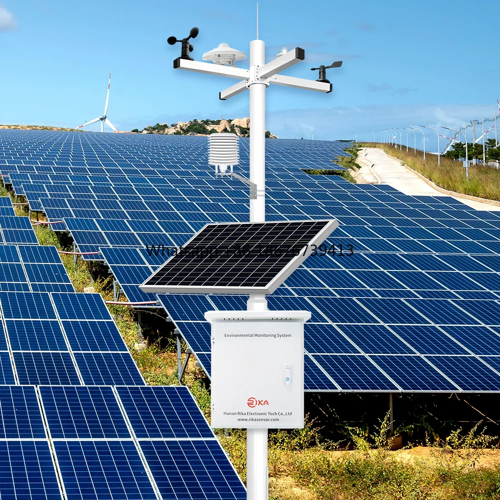 900-01 PV Outdoor RS485 WiFi Wireless Online Monitoring Weather Station Sensors Data Logger Communication Gateway Solar