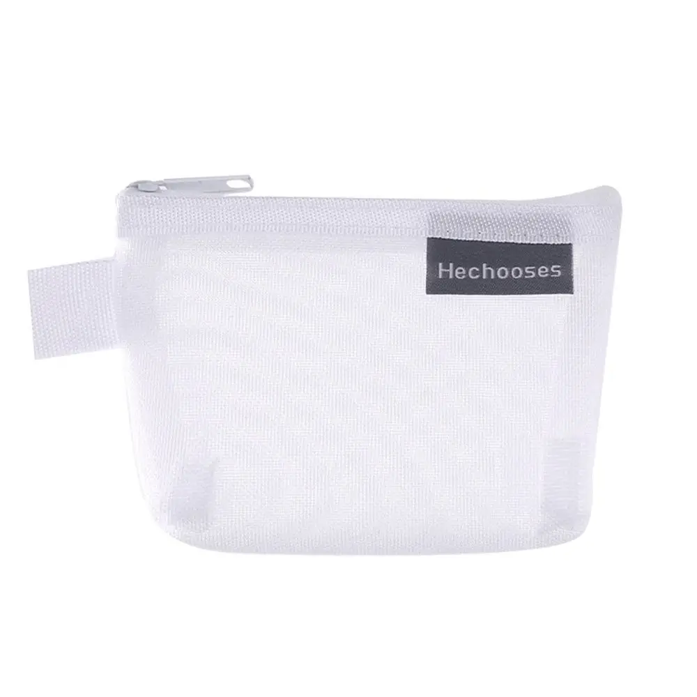 

Key Lipstick Mesh Coin Purse Nylon Three-dimensional Coin Bag Small Item Storage Card Holder School Supplies