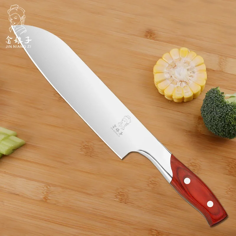 Coltello da cucina in stile tedesco coltello Santoku da 6.5 pollici coltello per frutta e verdura coltello in acciaio inossidabile 30 cr13mov