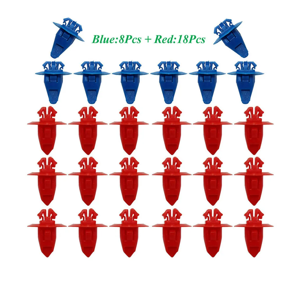 26 Pcs/set Fixing Clip Nice Parts Useful Accessories Fender Fitting For 2001-2004 for toyota for tacoma New High Quality