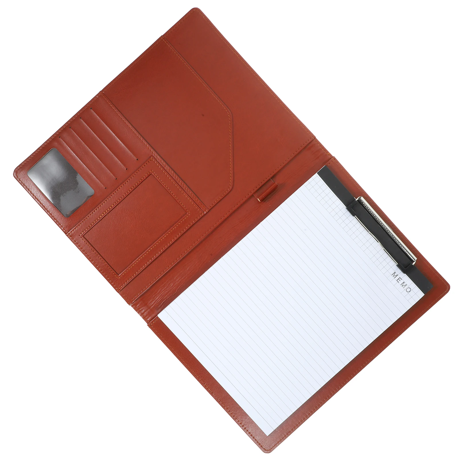 

Aluminum Alloy Portfolio Folder Document Organizer Business Resume Office Contracts Report Files Loose Leaf Holder