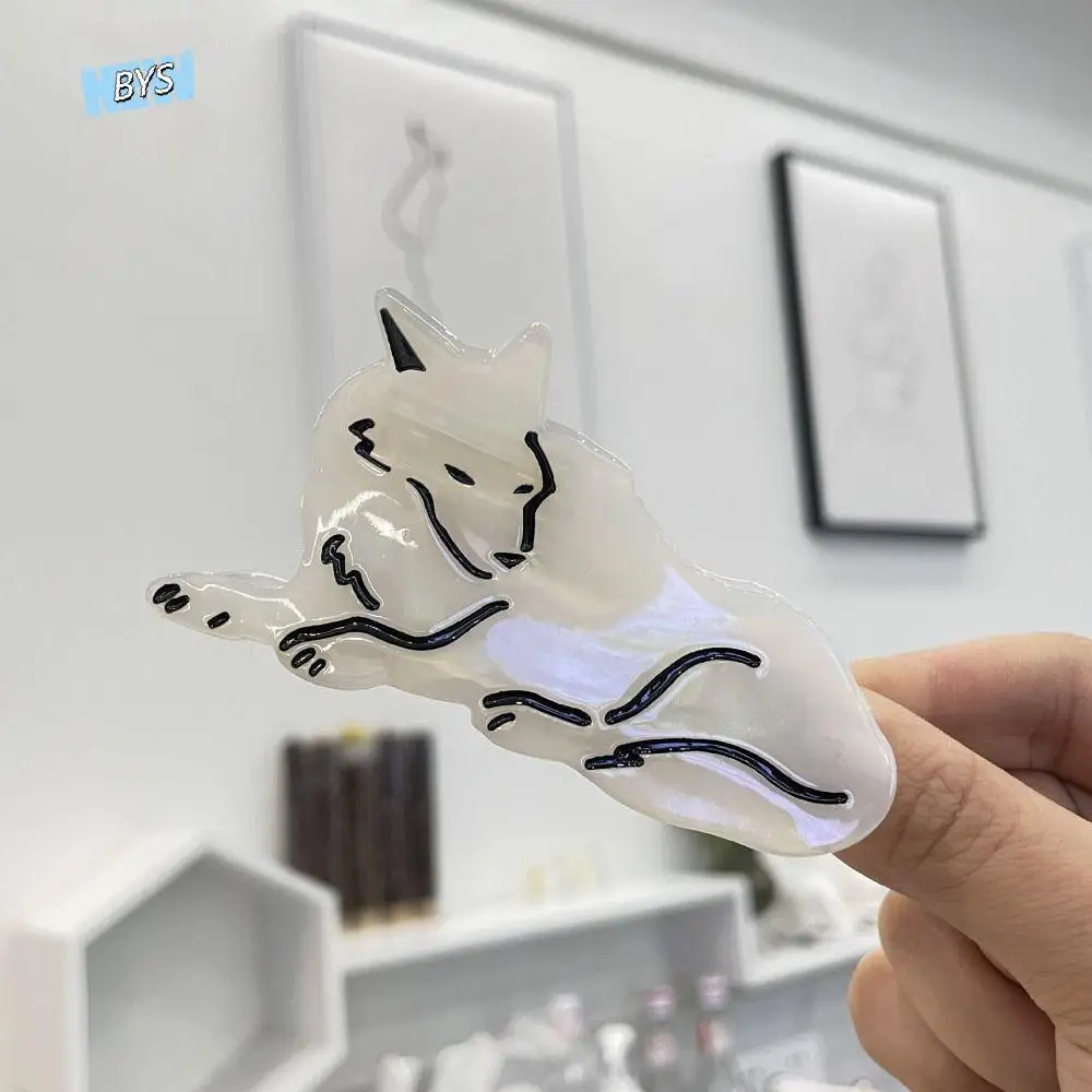 

Cute Pig Acetate Cow Hair Claw Chicken Wolf Cartoon Animal Shark Clip Cattle Ponytail Holder Animals Hair Clip Party