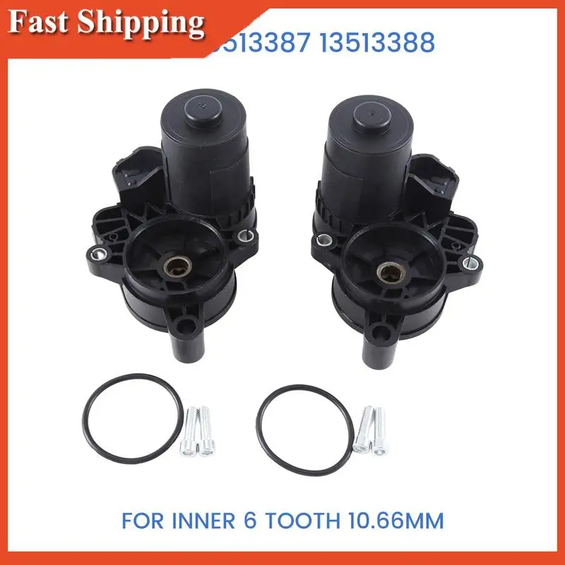 

A90E-1 Pair Car Rear E-Brake Distributor Motor Actuator For Buick Envision Inner 6 Tooth 10.66Mm 13513387 13513388 Car Supplies