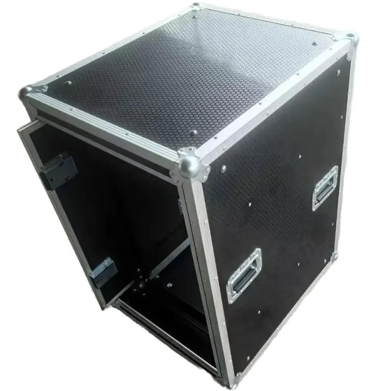 

X-BASON Factory 18RU Shock Mounted Suspended Rack Flight Case 2 Sliding Door
