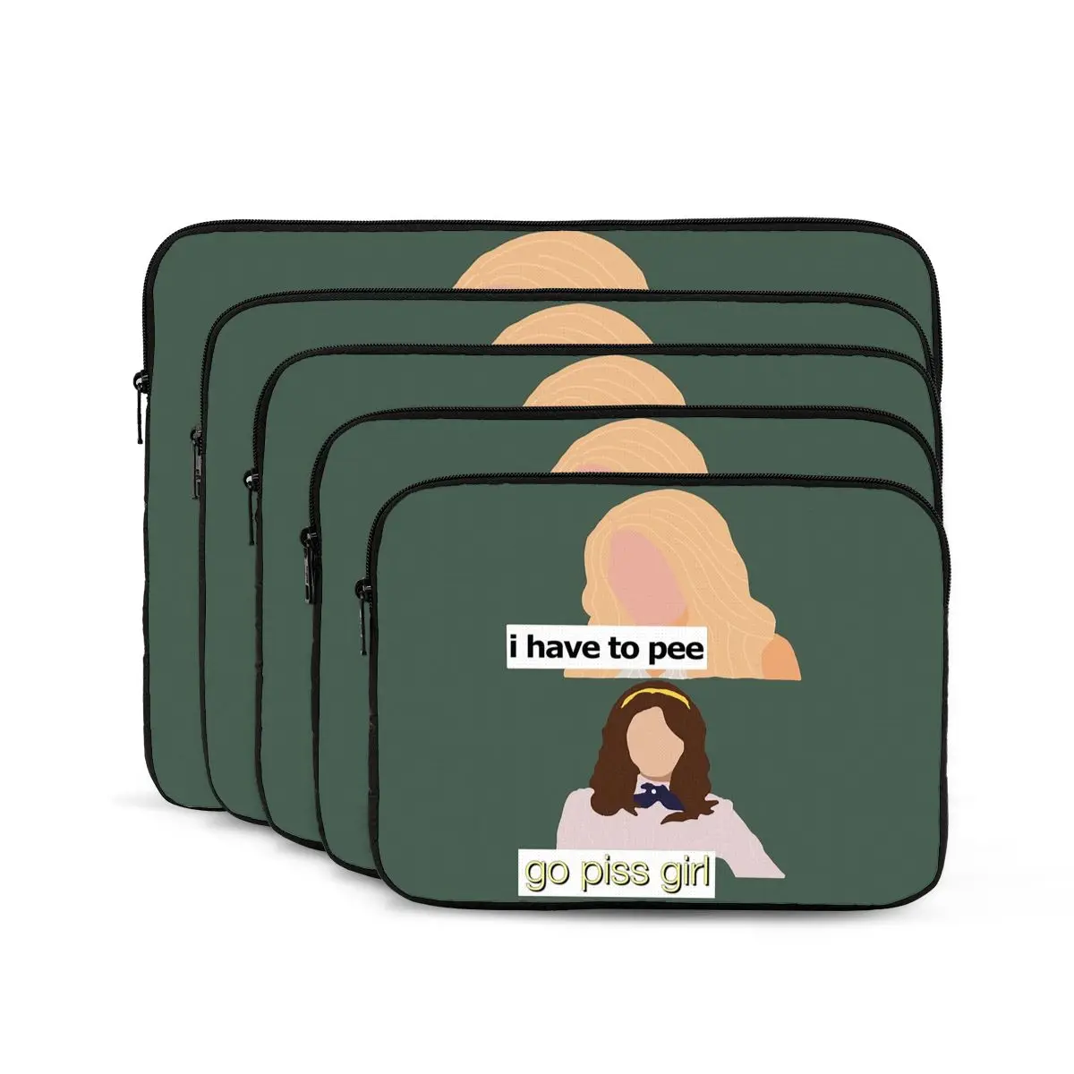 

Go Piss Girl Notebook Laptop Bag Case Pouch For Macbook Air Pro Tablet Shockproof Case Bag