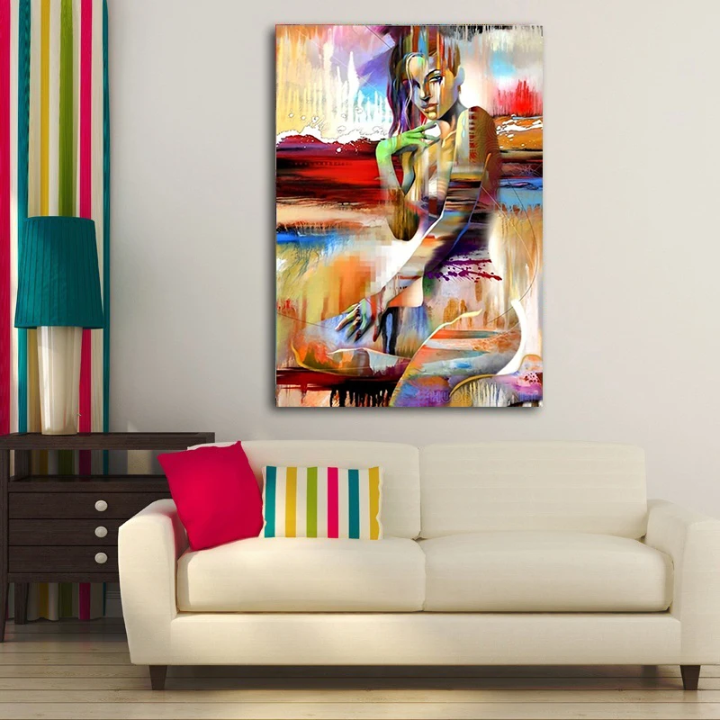 

Abstract Woman Nude Art Canvas Painting Nordic Posters and Prints Wall Art Decoration Pictures for Living Room Home Decor