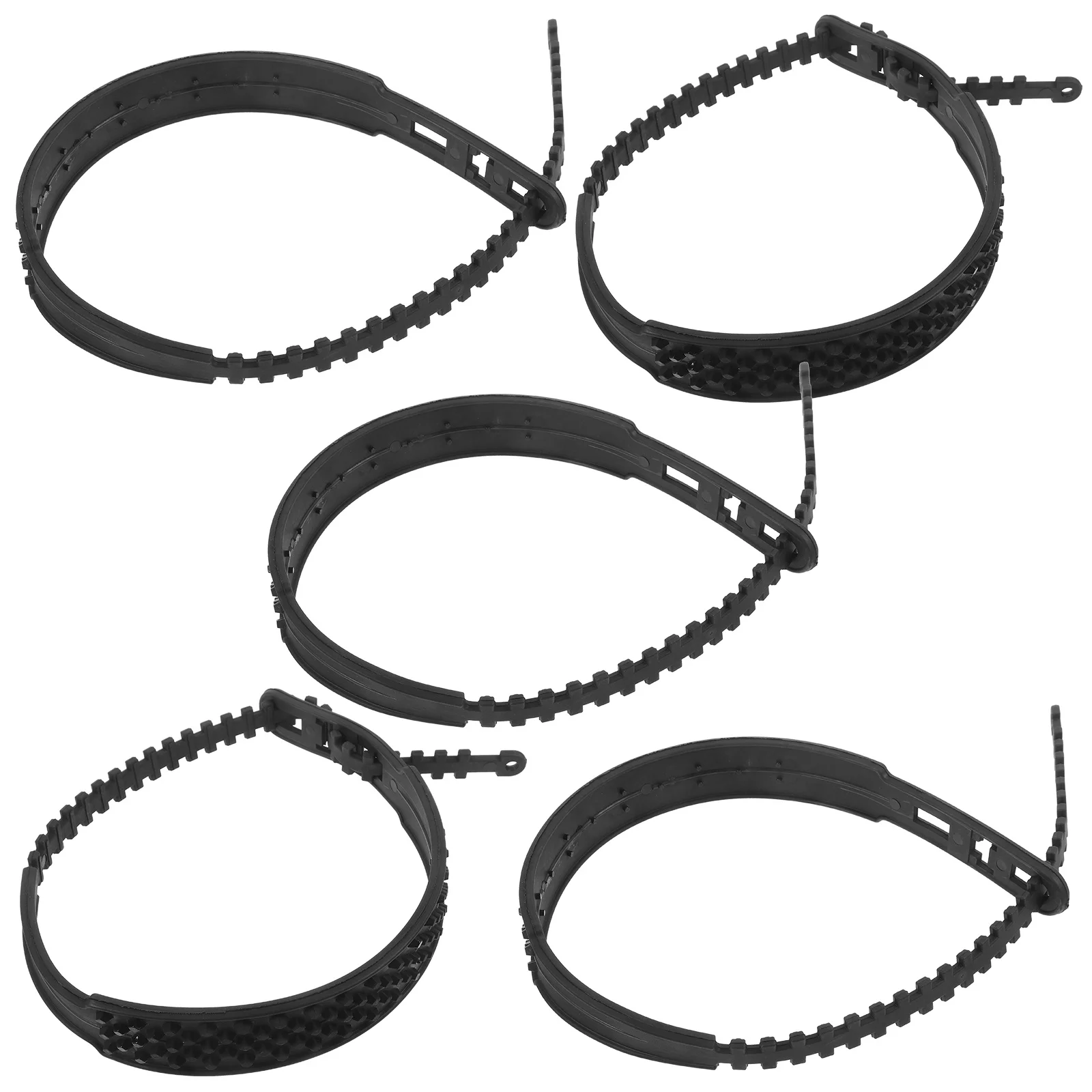 

5Pcs for Tires Thickened Universal Fit SUV Winter Ice Tire Snow Tire Snow Chains Cables For Tires Chains Black