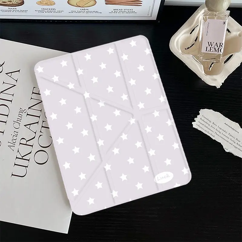 3+Y Multi-Angle Stand Cover for iPad10.2 7/8/9th 4/5 10.9 iPad A16 2025 11th Air11/13 IPad Mini6 8.3 air3 10.5 Pro 11 2020