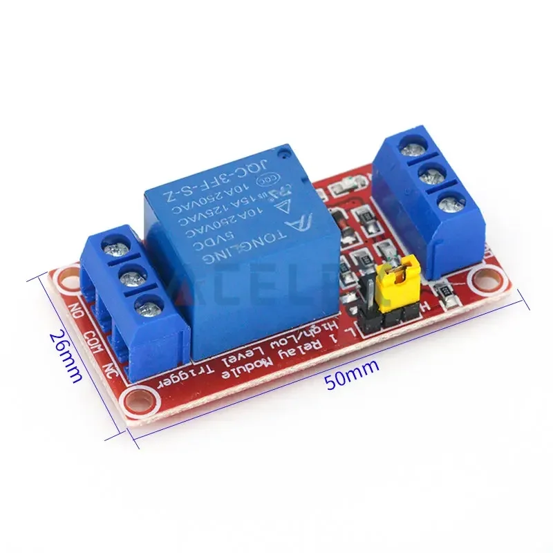 5V 12V One 1 Channel Relay Module Board Shield with optocoupler Support High and Low Level Trigger