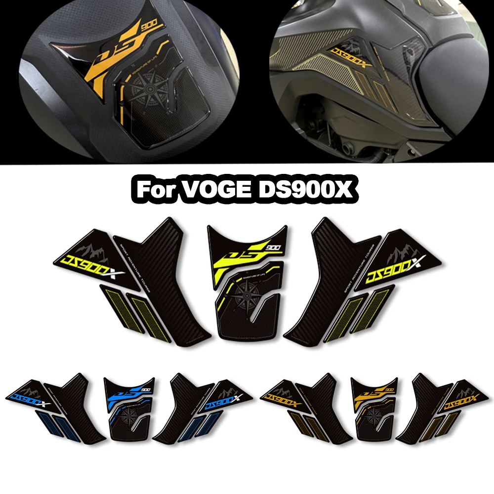 

Motorcycle Fuel Tank Pad pad Sticker Protector Decal kit For VOGE DS900X 900DSX 900 DSX Adventure 2024 2025