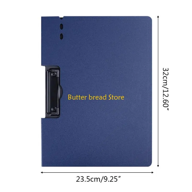 W89C Office File Folder 360 درجة Clamp Folder PP حامل قائمة